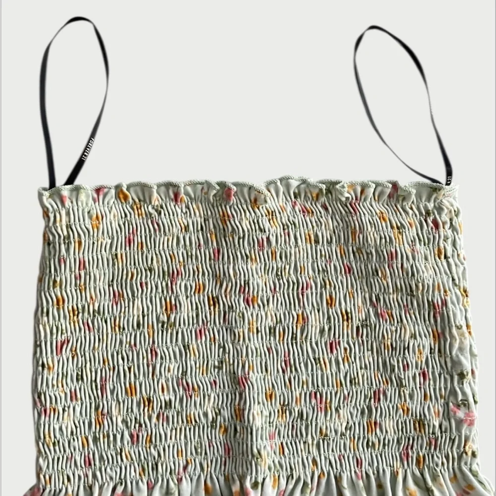 Forever 21 Smocked Printed Tube Top - Picture 7 of 9
